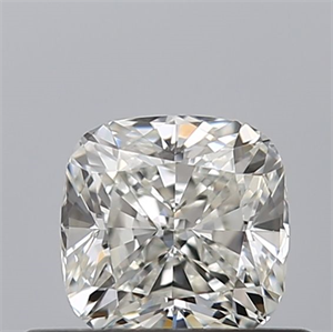Picture of Natural Diamond 0.54 Carats, Cushion with  Cut, H Color, VVS2 Clarity and Certified by GIA
