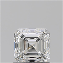 Natural Diamond 1.01 Carats, Asscher with  Cut, G Color, VVS2 Clarity and Certified by GIA