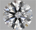 Diamante Natural 1.70 quilates, Redondo , Color E, claridad VVS2 y certificado GIA