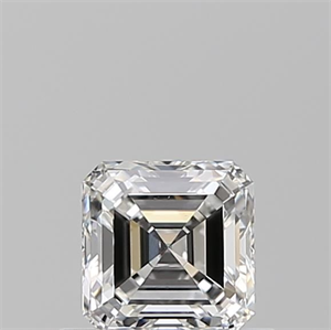 Foto Diamante Natural 0.54 quilates, Asscher , Color E, claridad VS2 y certificado GIA de