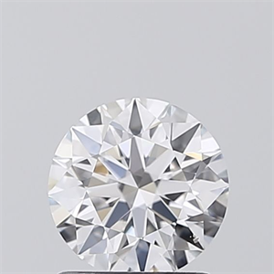 Picture of Lab Grown Diamond 1.08 Carats, Round with Ideal Cut, D Color, VVS2 Clarity and Certified by IGI