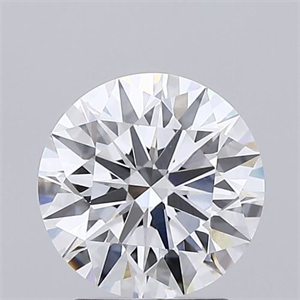 Picture of Lab Grown Diamond 2.05 Carats, Round with Excellent Cut, E Color, VVS2 Clarity and Certified by GIA