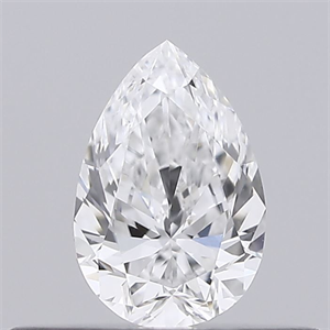 Foto Diamante Natural 0.24 quilates, De pera , Color D, claridad VVS2 y certificado GIA de