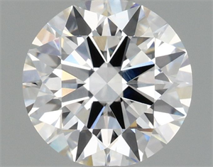 Picture of Lab Grown Diamond 1.04 Carats, Round with Ideal Cut, E Color, VVS2 Clarity and Certified by IGI