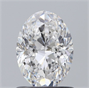 Diamante Natural 0.91 quilates, Ovalado , Color D, claridad VS1 y certificado GIA