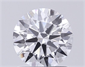 Del inventario de diamantes de laboratorio, 1.02 quilates, Redondo , Color F, claridad VVS2 y certificado IGI