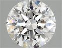Del inventario de diamantes de laboratorio, 2.10 quilates, Redondo , Color F, claridad VVS2 y certificado IGI