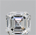 Natural Diamond 1.05 Carats, Asscher with  Cut, G Color, VVS2 Clarity and Certified by GIA