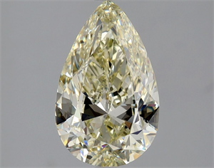 Picture of Natural Diamond 2.02 Carats, Pear with  Cut, N Color, VS1 Clarity and Certified by GIA