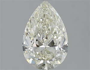 Picture of Natural Diamond 1.50 Carats, Pear with  Cut, K Color, SI2 Clarity and Certified by IGI