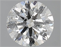 Natural Diamond 1.00 Carats, Round with Excellent Cut, I Color, SI2 Clarity and Certified by GIA