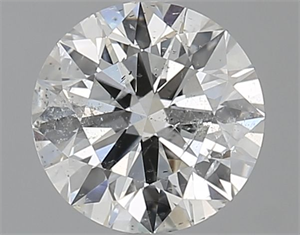 Picture of Natural Diamond 1.00 Carats, Round with Excellent Cut, I Color, SI2 Clarity and Certified by GIA
