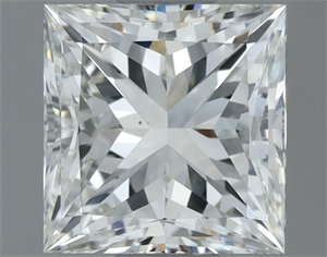Foto Diamante Natural 1.50 quilates, Princesa , Color H, claridad VS1 y certificado IGI de