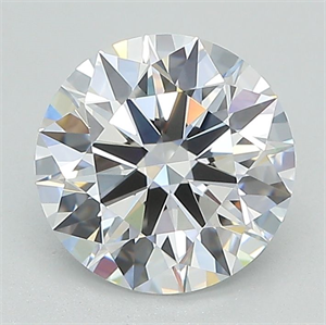 Picture of Lab Grown Diamond 1.73 Carats, Round with Excellent Cut, D Color, VS1 Clarity and Certified by GIA