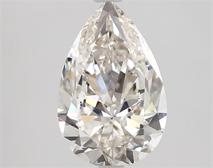 Picture of Natural Diamond 2.01 Carats, Pear with  Cut, I Color, VVS1 Clarity and Certified by GIA