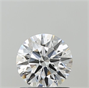 Lab Grown Diamond 1.04 Carats, Round with Ideal Cut, D Color, VS1 Clarity and Certified by IGI