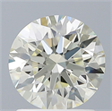 Natural Diamond 1.23 Carats, Round with Excellent Cut, M Color, VS1 Clarity and Certified by GIA