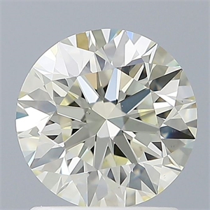 Picture of Natural Diamond 1.23 Carats, Round with Excellent Cut, M Color, VS1 Clarity and Certified by GIA