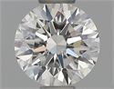 Natural Diamond 0.41 Carats, Round with Excellent Cut, G Color, VS2 Clarity and Certified by GIA
