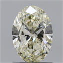 Diamante Natural 0.90 quilates, Ovalado , Color K, claridad VS2 y certificado IGI