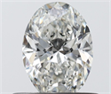 Diamante Natural 0.50 quilates, Ovalado , Color H, claridad VS2 y certificado IGI