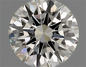 Picture of Natural Diamond 0.73 Carats, Round with Excellent Cut, I Color, VS1 Clarity and Certified by GIA