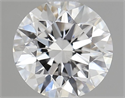 Lab Grown Diamond 1.02 Carats, Round with Ideal Cut, D Color, VS1 Clarity and Certified by IGI