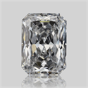Natural Diamond 0.64 Carats, Radiant with  Cut, D Color, VS2 Clarity and Certified by GIA