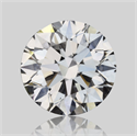Natural Diamond 0.71 Carats, Round with Excellent Cut, D Color, VS1 Clarity and Certified by GIA