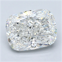Natural Diamond 3.04 Carats, Cushion with  Cut, G Color, VS1 Clarity and Certified by GIA