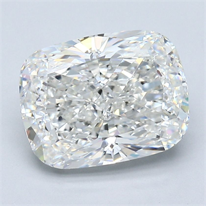 Picture of Natural Diamond 3.04 Carats, Cushion with  Cut, G Color, VS1 Clarity and Certified by GIA