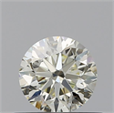 Natural Diamond 0.50 Carats, Round with Very Good Cut, M Color, VVS1 Clarity and Certified by GIA