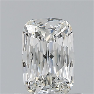 Foto Diamante Natural 0.50 quilates, Del cojín , Color G, claridad VVS1 y certificado GIA de