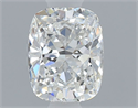 Natural Diamond 0.50 Carats, Cushion with  Cut, G Color, VVS2 Clarity and Certified by GIA