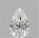 Diamante Natural 0.54 quilates, De pera , Color G, claridad VS1 y certificado GIA