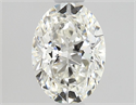 Diamante Natural 0.80 quilates, Ovalado , Color H, claridad VVS2 y certificado GIA