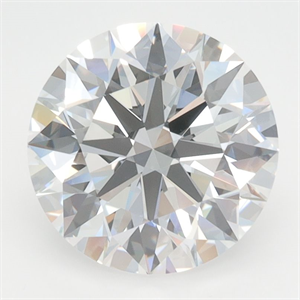 Picture of Lab Grown Diamond 3.00 Carats, Round with Excellent Cut, E Color, VVS2 Clarity and Certified by GIA