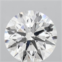 Del inventario de diamantes de laboratorio, 2.86 quilates, Redondo , Color F, claridad VS1 y certificado IGI