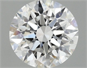 Lab Grown Diamond 1.46 Carats, Round with Excellent Cut, D Color, VVS2 Clarity and Certified by IGI