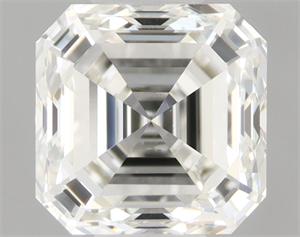 Foto Diamante Natural 1.02 quilates, Asscher , Color H, claridad VS2 y certificado IGI de