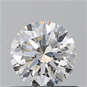 Diamante Natural 0.70 quilates, Redondo , Color G, claridad VVS1 y certificado GIA