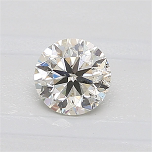 Foto Diamante Natural 0.50 quilates, Redondo , Color K, claridad SI2 y certificado GIA de