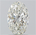 Natural Diamond 1.20 Carats, Oval with  Cut, I Color, SI1 Clarity and Certified by GIA