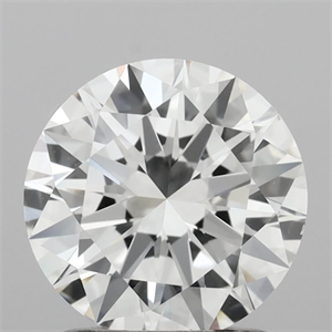 Picture of Lab Grown Diamond 1.40 Carats, Round with Excellent Cut, D Color, VS1 Clarity and Certified by IGI
