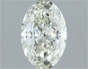 Natural Diamond 1.31 Carats, Oval with  Cut, I Color, SI1 Clarity and Certified by IGI