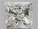 Diamante Natural 1.51 quilates, Princesa , Color J, claridad VS1 y certificado GIA