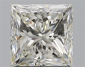 Foto Diamante Natural 1.51 quilates, Princesa , Color J, claridad VS1 y certificado GIA de