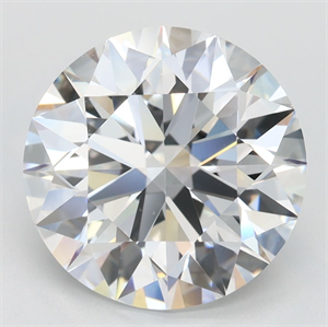 Picture of Lab Grown Diamond 4.51 Carats, Round with Excellent Cut, D Color, VVS1 Clarity and Certified by GIA