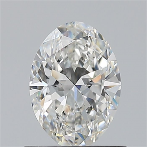 Picture of Natural Diamond 0.70 Carats, Oval with  Cut, G Color, VS2 Clarity and Certified by GIA