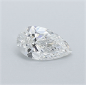 Natural Diamond 0.31 Carats, Pear with  Cut, G Color, VS2 Clarity and Certified by GIA